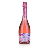 【京东超市】西班牙进口起泡酒 爱天使桃红起泡葡萄酒（El Angelito）750ml
