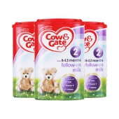 Cow&Gate 英国牛栏 婴幼儿奶粉 2段 900g*3罐装