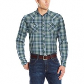 三大传统牛仔品牌Wrangler Western Snap 男士衬衫