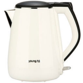 九阳 JYK-13F05A双层防烫不锈钢电水壶1.3L