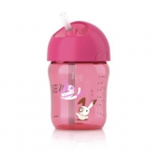 飞利浦 AVENT 新安怡 SCF760/00 防漏吸管杯 260ml   21.93元（25.8元，2件8.5折）