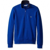 LACOSTE Half Zip Lightweight Interlock 男士卫衣