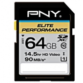 必恩威（PNY） Elite Performance 600x 64GB SD存储卡 U3 读取90MB/S