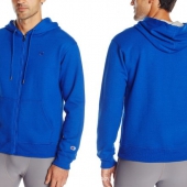Champion 冠军牌 男士连帽拉链卫衣 prime会员凑单免费直邮到手￥100