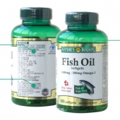 Nature's Bounty 自然之宝 深海鱼油1000mg*100粒*6瓶 ￥189.6包邮（买一赠一叠加3件8折）