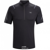 限S码，Arc'teryx 始祖鸟 Accelerator 男士拉链短袖运动衫 新低$41.73 到手￥300