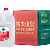 适合凑单，农夫山泉 天然饮用水4L*4瓶 ￥27.9