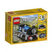 凑单品：LEGO 创意系列三合一蓝色火车-71粒