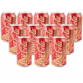 Coca Cola 可口可乐 香草味 355ml*12 折27.86元含税（49.9元，199-100）