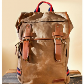 汤米·希尔费格（Tommy Hilfiger） Workhorse Canvas男士双肩包 日常通勤无压力