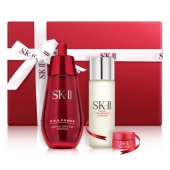 SK-II 肌源赋活晶透修护套装 （精华露30ml+神仙水30ml+精华霜2.5g）