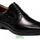ECCO 爱步 经典新泽西商务正装男鞋 $69.97 到手￥580