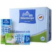 Oldenburger 欧德堡 超高温灭菌脱脂牛奶 200mL*24盒  42元（99元，买一赠一+用券）