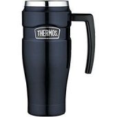 中亚Prime会员：Thermos 膳魔师 帝王系列 不锈钢带把旅行杯 16盎司