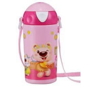 凑单品： rikang 日康 RK-3446 宝宝卡通水壶 600ml