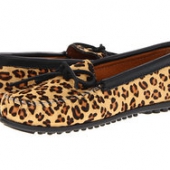 Minnetonka 迷你唐卡 Full Leopard 豹纹平底鞋