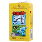 荷兰乳牛 全脂纯牛奶1L*12盒