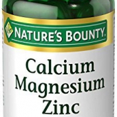 Nature's Bounty 自然之宝 钙镁锌片100片