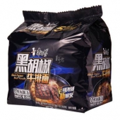 限华北：康师傅 黑胡椒牛排面 104g*5包*2件
