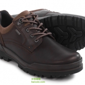 39+码全！ECCO 爱步 踪迹6号 GORE-TEX男士低帮徒步鞋 两色 $119.99 到手￥920