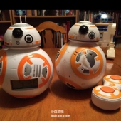 适合凑单，星战迷入BulbBotz  BB-8闹钟 $11.42 到手￥110