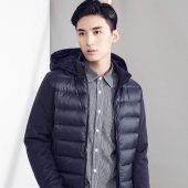 凡客 90鹅绒 男子休闲羽绒服