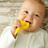 baby banana Bendable  香蕉型 幼儿训练牙刷 可弯曲