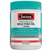 SWISSE 深海鱼油软胶囊Omega-3 1000mg *400粒 降血糖血压降三高 包邮包税