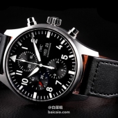 IWC 万国 飞行员系列 IW377709 男士三眼计时机械腕表 $3650 约￥25100