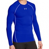 限尺码： UNDER ARMOUR 安德玛 HeatGear 男士长袖紧身衣