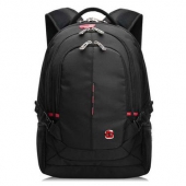 瑞士军刀（SWISSGEAR）SA9393BL双肩电脑背包 黑色