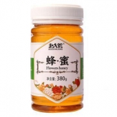 北大荒 东北黑蜂 纯蜂蜜 百花蜜380g