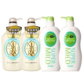可悠然 美肌沐浴露 恬静550ml*2+惠润 淡雅柑橘650ml*2