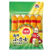 韩国进口！海牌小力士玉米味鱼肠 20g*5支 折5元（9.9元，5件5折）