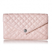 瑞贝卡·明可弗（Rebecca Minkoff） Quilted 女士真皮菱格手拿斜挎包