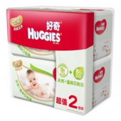 好奇 金装 清爽洁净婴儿湿巾 80片*2包