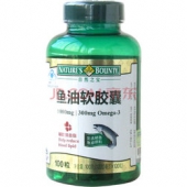 NATURE'S BOUNTY 自然之宝 深海鱼油软胶囊 1000mg*100粒    折31.6元（双重优惠后）
