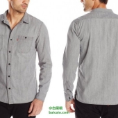 限S码，Levi's 李维斯 男士纯棉休闲衬衫 Prime会员凑单免费直邮到手￥162