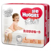 HUGGIES 好奇 银装纸尿裤 L24片