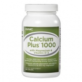 GNC Calcium Plus® 钙镁片1000mg*180粒