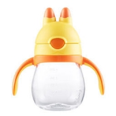 THERMOS 膳魔师 兔子tritan系列儿童吸管杯 240ml BBSC-240*2