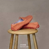 ECCO 爱步 男士真皮一脚蹬豆豆鞋驾车鞋 $69.99 到手￥580