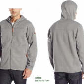 Columbia 哥伦比亚 男士连帽抓绒卫衣 2色 2.6折$33.54 到手￥270