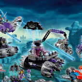 乐高（LEGO）    未来骑士团 70352 小丑的雷电巨石战车基地