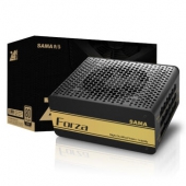 先马（SAMA） 金牌750 模组电源（750W、80PLUS金牌） 固态电容