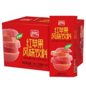 盼盼 红苹果 250ml*24盒 整箱 果汁饮料
