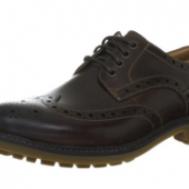 中亚Prime会员！Clarks 其乐 Montacute Wing 男士布洛克皮鞋  339.87元含税直邮