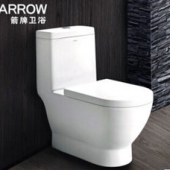 新低价：ARROW 箭牌卫浴 AB1118 喷射虹吸式坐便器+凑单品 970.09元包邮