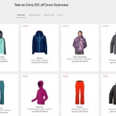 Backcountry 精选户外品牌服饰 折上额外8折 满$50免美境内运费