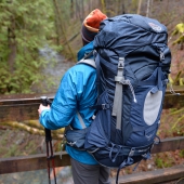 OSPREY Aether 70L 苍穹 户外双肩登山包 轻量 带防雨罩